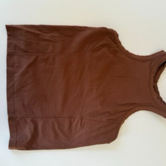 Roasted Brown Lululemon Ebb to Street Tank Top - Picture 3 of 7